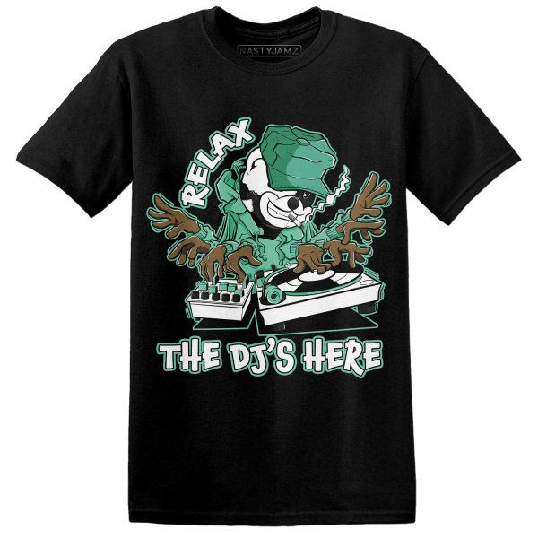 High OG Green Glow 1s T Shirt Match BER The DJ Here Jezsport.com