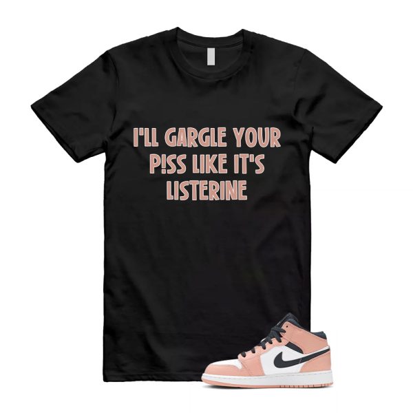 Funny Shirt, Meme Shirt, Air Jordan 1 Shirt, Pink Quartz Mid Air 1 T Shirt Match GS Jezsport.com