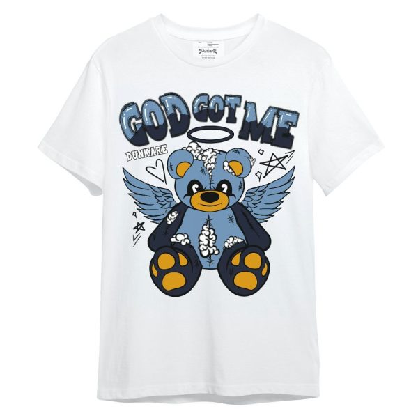 High OG First In Flight 1s Shirt Gods Guides Me Bear Unisex Shirt Matching Jordan Shirt Jezsport.com