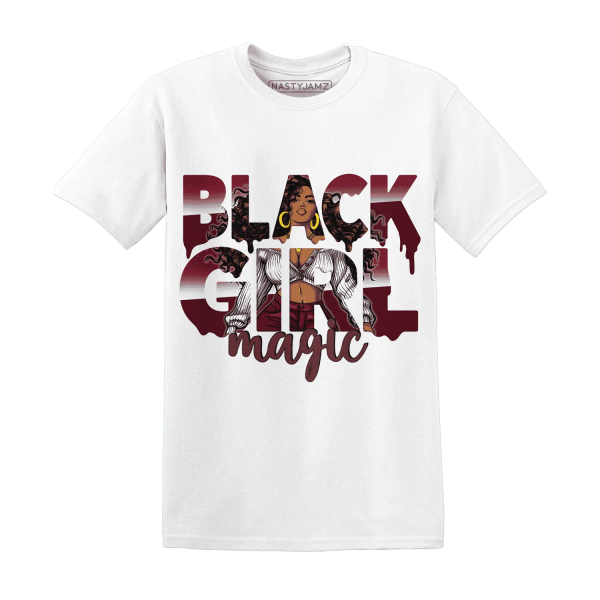 High White Team Red 1s T Shirt Match Black Girl Magic Jezsport.com