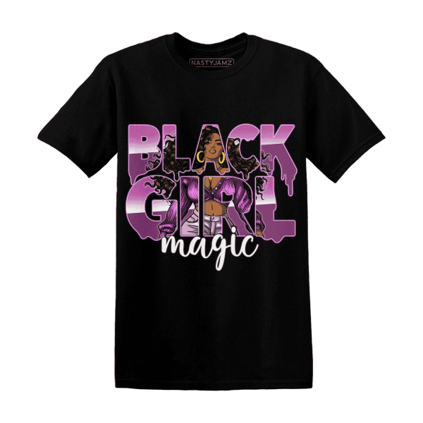 GS Hyper Violet 4s T Shirt Match Black Girl Magic Jezsport.com