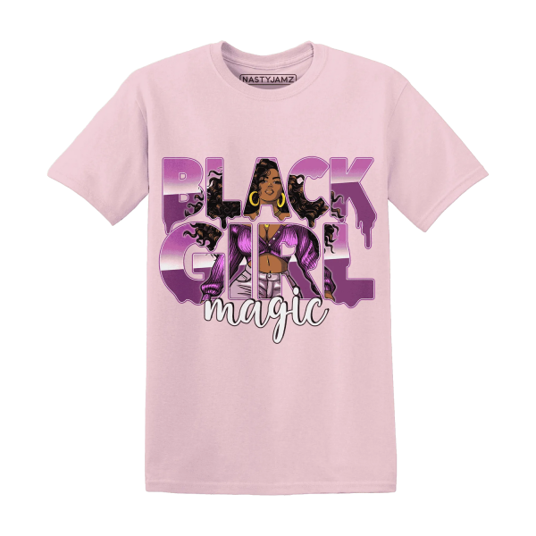 GS Hyper Violet 4s T Shirt Match Black Girl Magic Jezsport.com