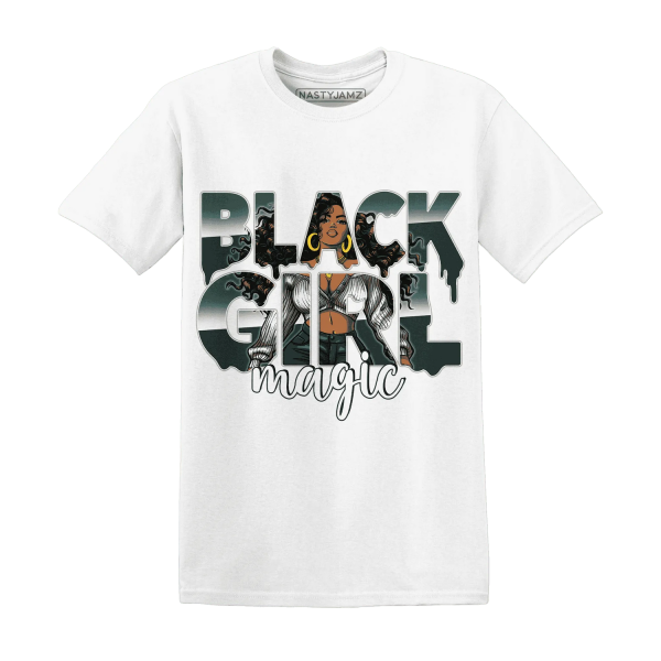 Oxidized Green 4s T Shirt Match Black Girl Magic Jezsport.com