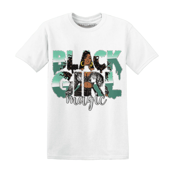 Green Glow 3s T Shirt Match Black Girl Magic Jezsport.com