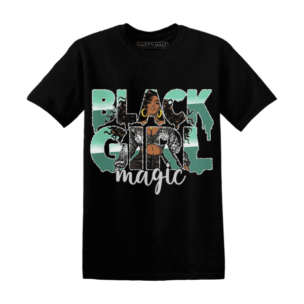 Green Glow 3s T Shirt Match Black Girl Magic Jezsport.com