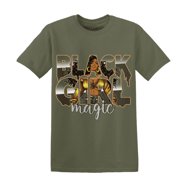 Olive 5s T Shirt Match Black Girl Magic Jezsport.com