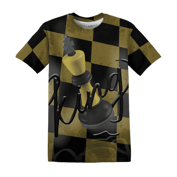 Thunder 4s T Shirt Match Black King 3D Jezsport.com