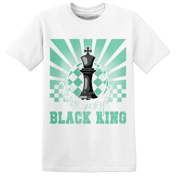 High OG Green Glow 1s T Shirt Match Black King Collection Jezsport.com