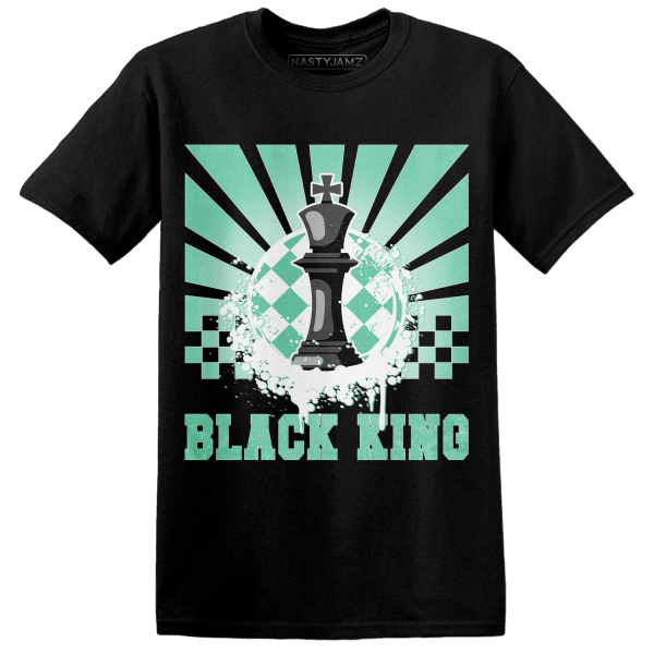 High OG Green Glow 1s T Shirt Match Black King Collection Jezsport.com