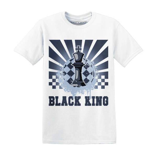 White Navy 6s T Shirt Match Black King Collection Jezsport.com