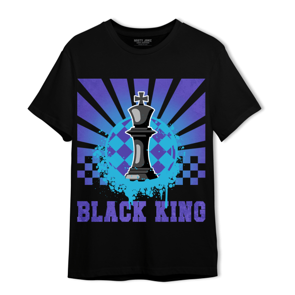 Aqua 6s T Shirt Match Black King Collection Jezsport.com