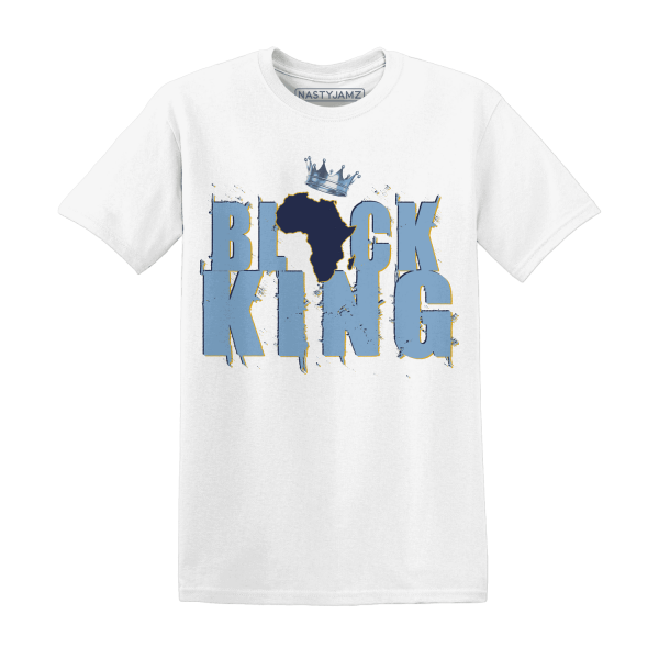 First In Flight 1s T Shirt Match Black King Crown Jezsport.com