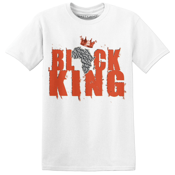 Georgia Peach 3s T Shirt Match Black King Crown Jezsport.com