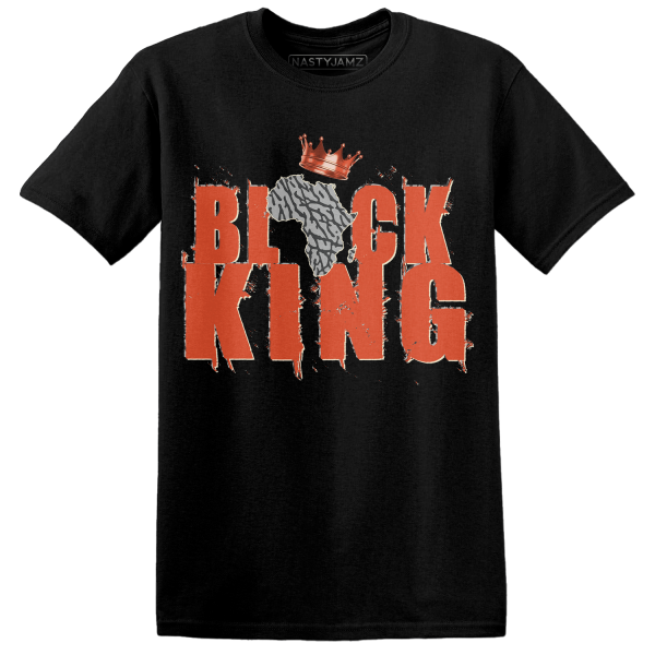 Georgia Peach 3s T Shirt Match Black King Crown Jezsport.com