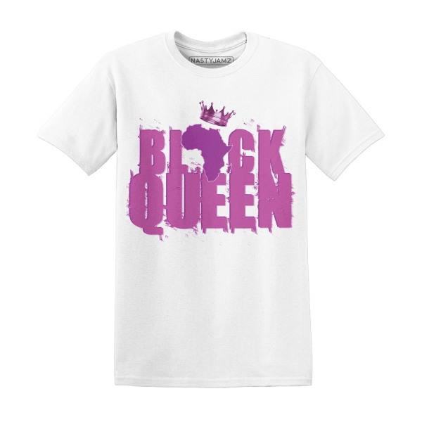 GS Hyper Violet 4s T Shirt Match Black King Crown Jezsport.com