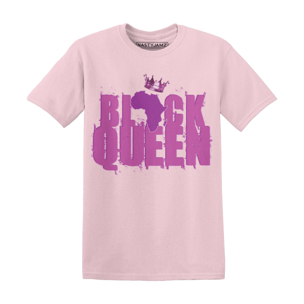 GS Hyper Violet 4s T Shirt Match Black King Crown Jezsport.com