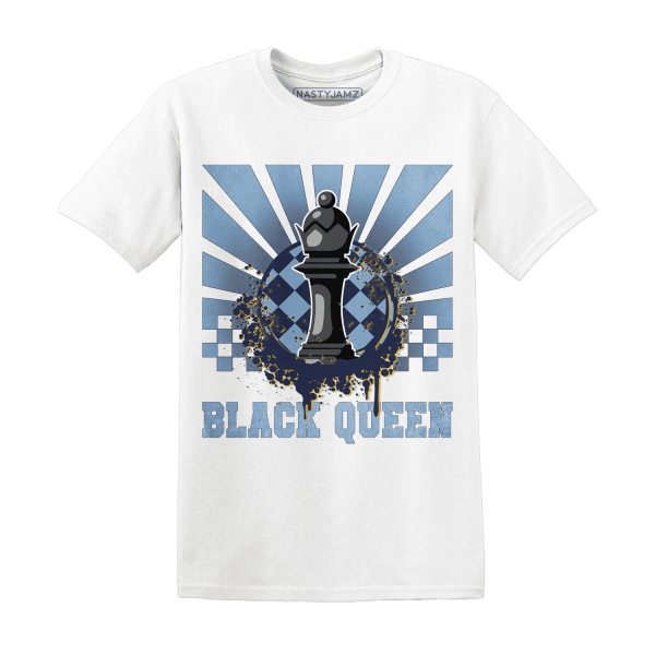 First In Flight 1s T Shirt Match Black Queen Collection Jezsport.com