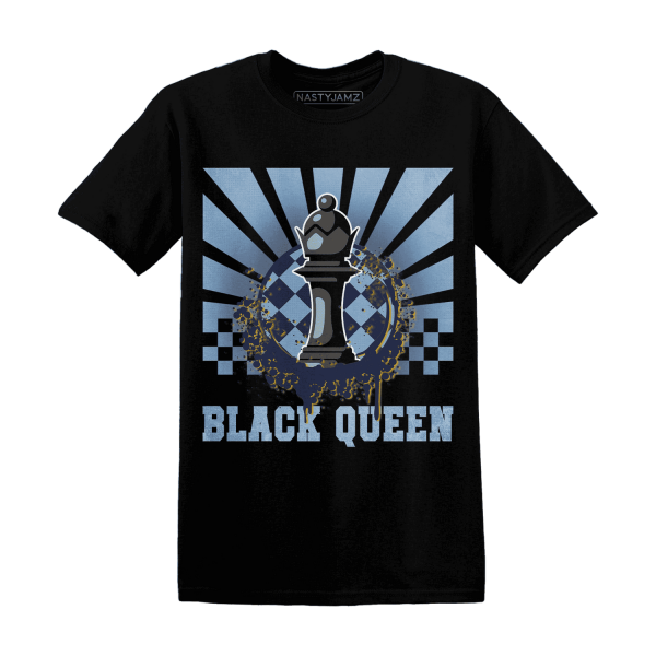 First In Flight 1s T Shirt Match Black Queen Collection Jezsport.com