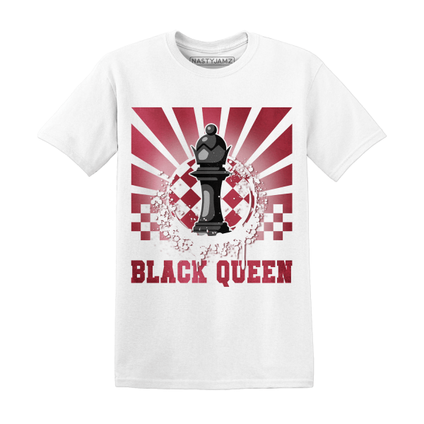 High 85 Metallic Burgundy 1s T Shirt Match Black Queen Collection Jezsport.com