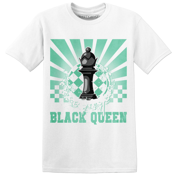 High OG Green Glow 1s T Shirt Match Black Queen Collection Jezsport.com