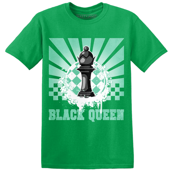 High OG Green Glow 1s T Shirt Match Black Queen Collection Jezsport.com