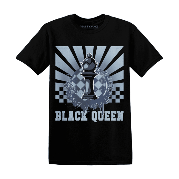 Mid Diffused Blue Grey 1s T Shirt Match Black Queen Collection Jezsport.com