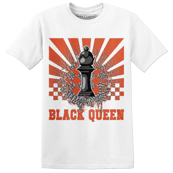 Georgia Peach 3s T Shirt Match Black Queen Collection Jezsport.com