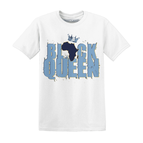 First In Flight 1s T Shirt Match Black Queen Crown Jezsport.com