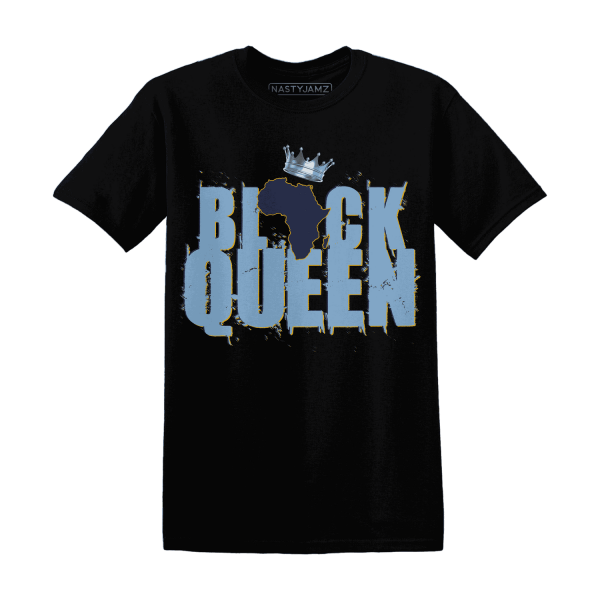 First In Flight 1s T Shirt Match Black Queen Crown Jezsport.com