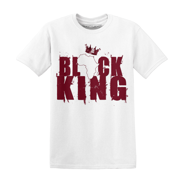 High White Team Red 1s T Shirt Match Black Queen Crown Jezsport.com