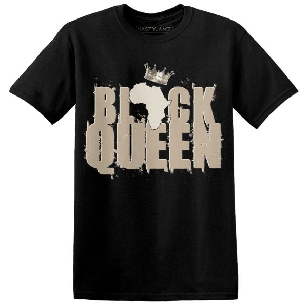 Latte 1s T Shirt Match Black Queen Crown Jezsport.com