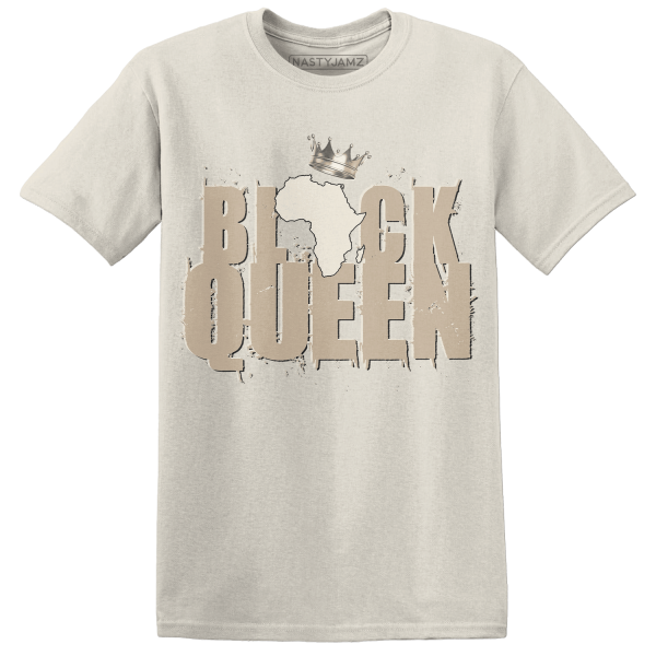 Latte 1s T Shirt Match Black Queen Crown Jezsport.com