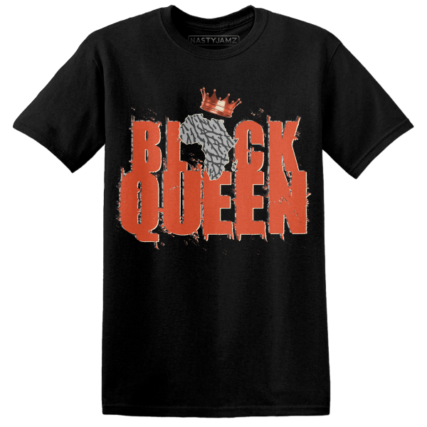 Georgia Peach 3s T Shirt Match Black Queen Crown Jezsport.com