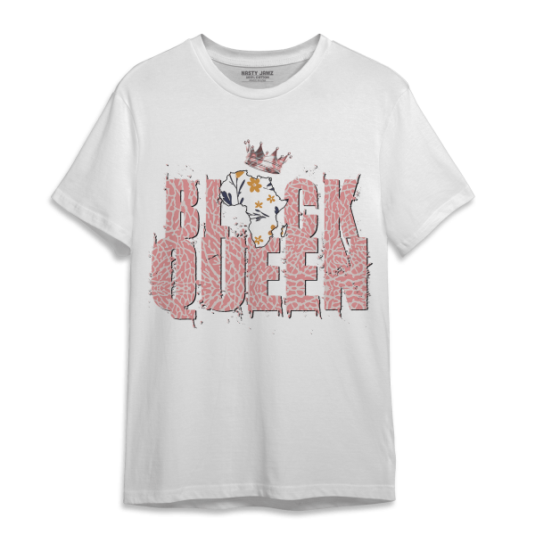 Red Stardust 3s T Shirt Match Black Queen Crown Jezsport.com