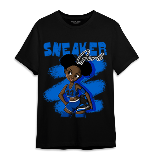 Royal Reimagined 1s T Shirt Match Black Sneaker Girl Jezsport.com