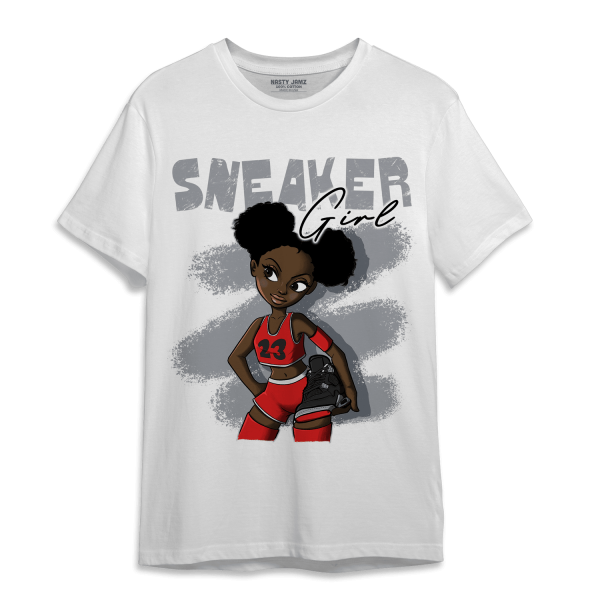 Bred Reimagined 4s T Shirt Match Black Sneaker Girl Jezsport.com