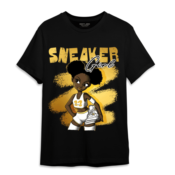 Sail 4s T Shirt Match Black Sneaker Girl Jezsport.com