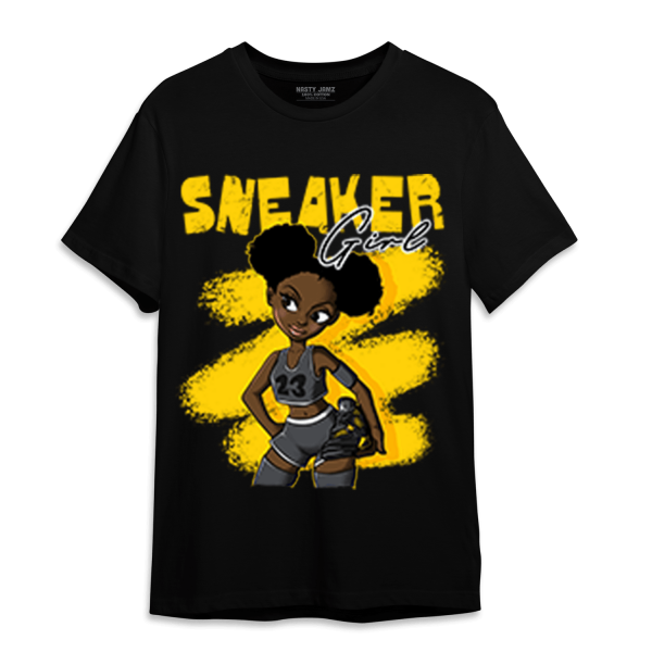 Thunder 4s T Shirt Match Black Sneaker Girl Jezsport.com