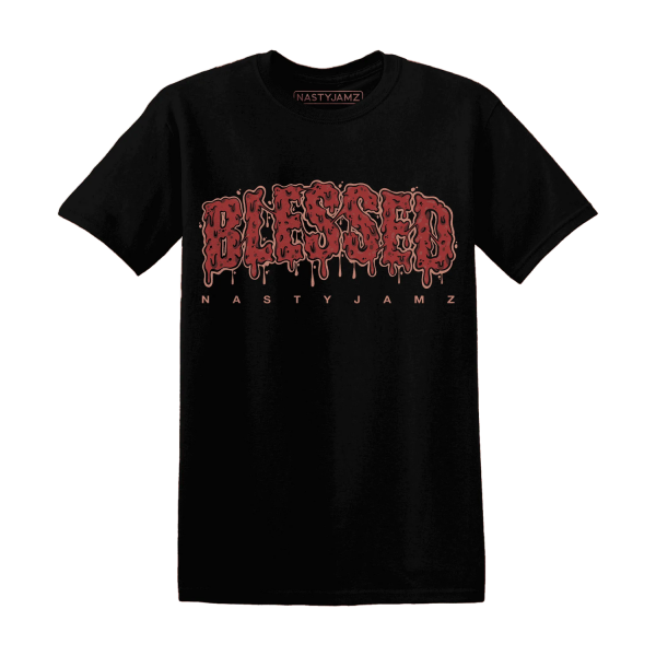 Dune Red 13s T Shirt Match Blessed Text Jezsport.com