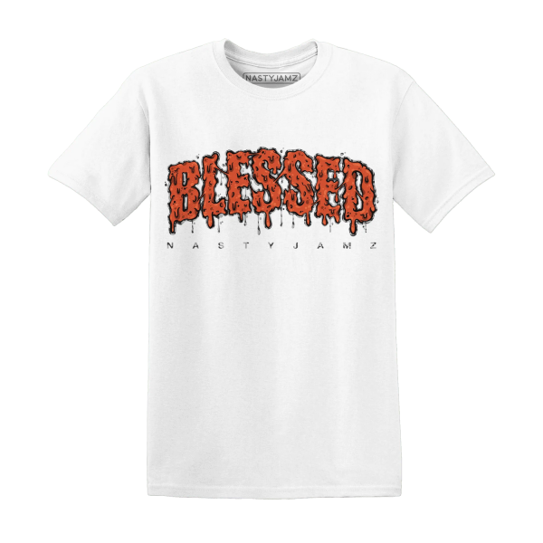 Georgia Peach 3s T Shirt Match Blessed Text Jezsport.com