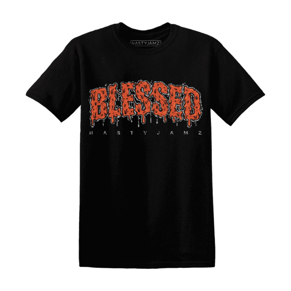 Georgia Peach 3s T Shirt Match Blessed Text Jezsport.com