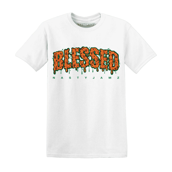 MAM Hurricanes 5s T Shirt Match Blessed Text Jezsport.com