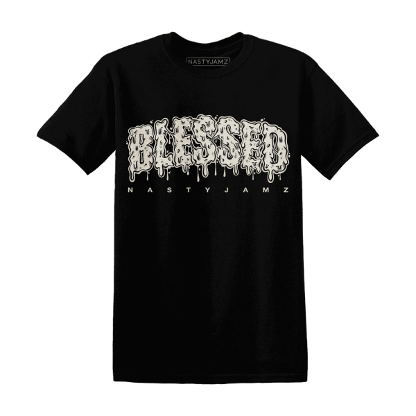 SE Sail 5s T Shirt Match Blessed Text Jezsport.com