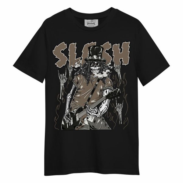 Low OG Dark Mocha 1s Shirt - Slash Skeleton Unisex Shirt Matching Jordan Shirt Jezsport.com