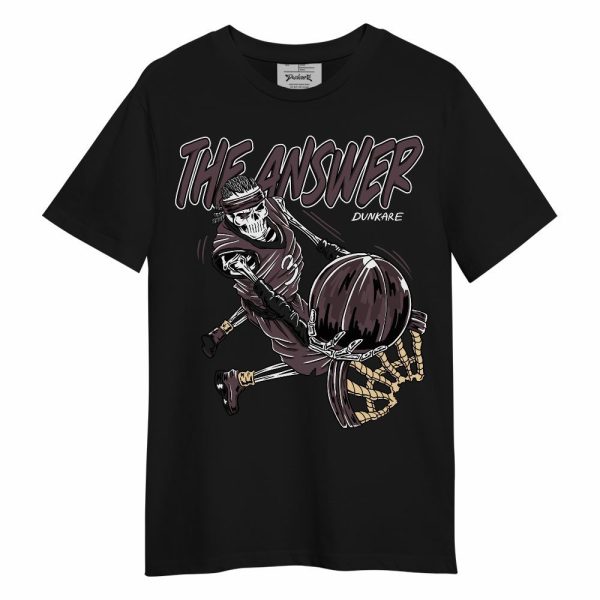 AMM Black 3s Shirt - The Answer Skeleton Unisex Shirt Matching Jordan Shirt Jezsport.com