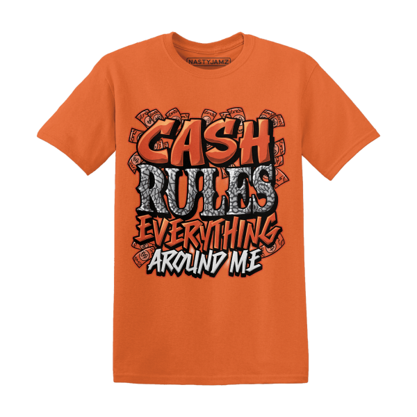 Georgia Peach 3s T Shirt Match Cash Rule E A M Jezsport.com