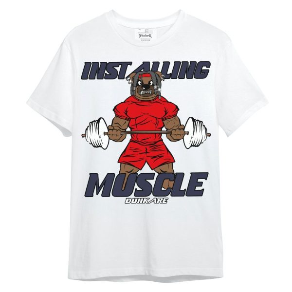 Low OG Howard Bison 1s Shirt - Installing Muscle Bear Unisex Shirt Matching Jordan Shirt Jezsport.com