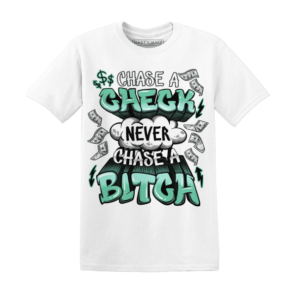 High OG Green Glow 1s T Shirt Match Chase A Check Jezsport.com