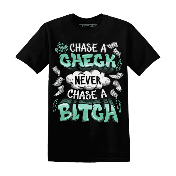 High OG Green Glow 1s T Shirt Match Chase A Check Jezsport.com