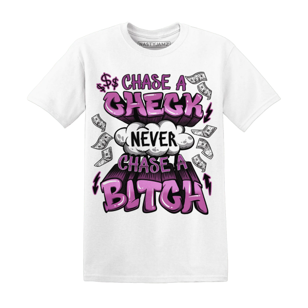 GS Hyper Violet 4s T Shirt Match Chase A Check Jezsport.com